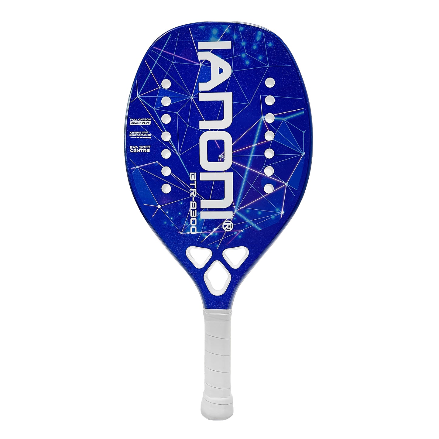 IANONI Beach Tennis Paddle Beach Tennis Racket Set Carbon Fiber with E